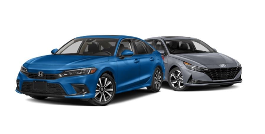 2023 Honda Civic vs. 2023 Hyundai Elantra Fairfax, VA