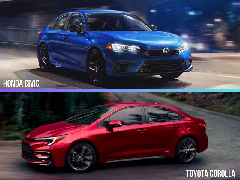 2024 Honda Civic vs. 2024 Toyota Corolla Fairfax, VA