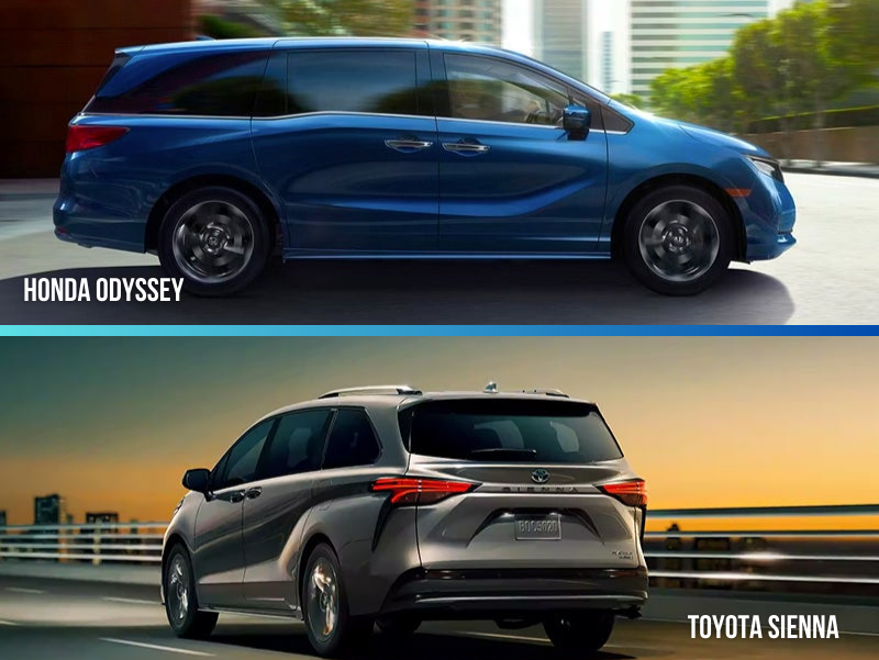 2024 Honda Odyssey vs. 2024 Toyota Sienna Fairfax, VA